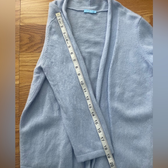 J. Mlaughlin 100% cashmere open front cardigan size S - Picture 8 of 8